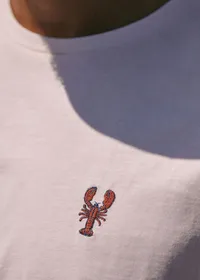 T-Shirt Homard - Blanc — view 3