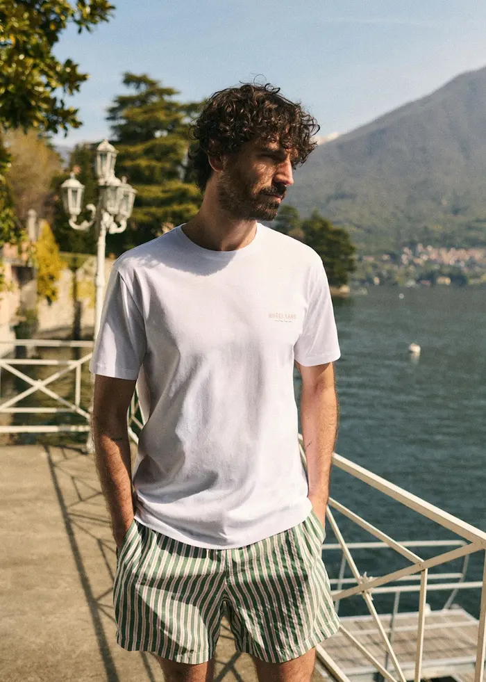 T-Shirt Hotel Lago - Blanc