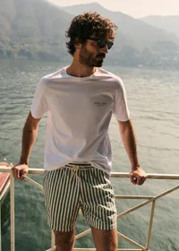 T-Shirt Hotel Lago - Blanc — view 2