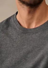 T-Shirt Kenneth - Anthracite chiné — view 4