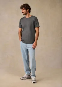 T-Shirt Kenneth - Anthracite chiné — view 5