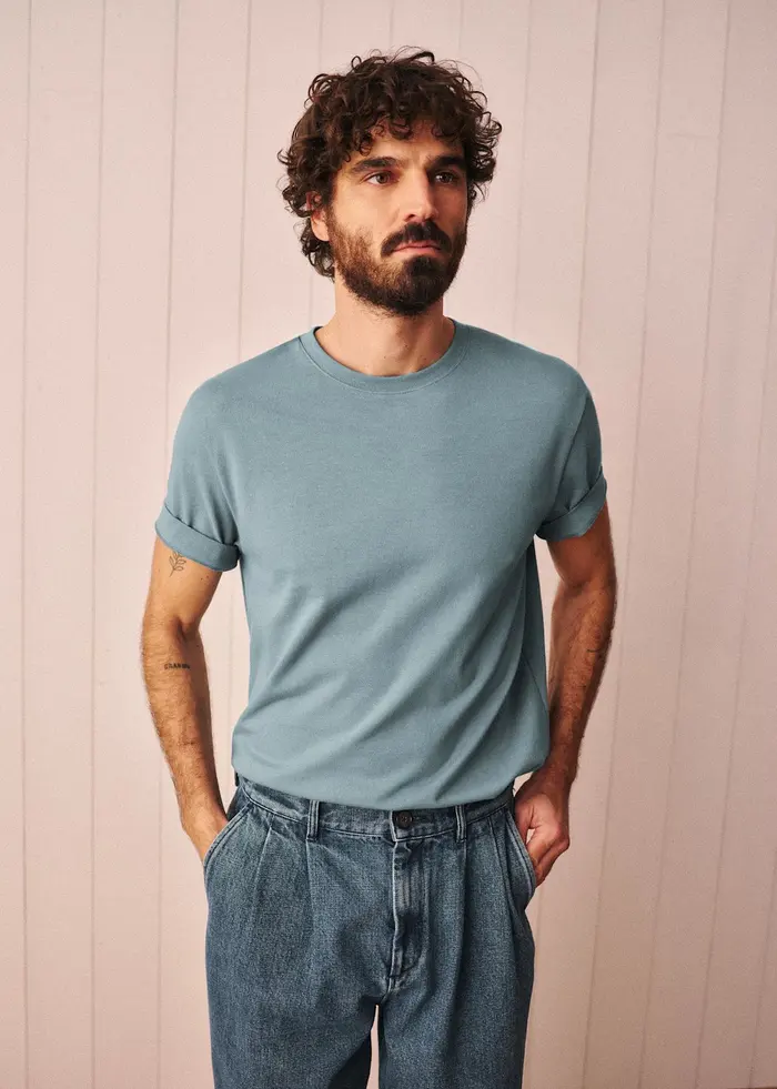 T-Shirt Kenneth - Bleu