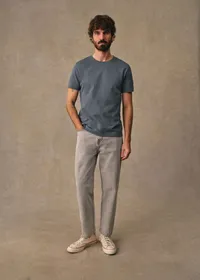 T-Shirt Kenneth - Bleu Acier — view 2