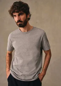T-Shirt Kenneth - Gris Chiné — view 2