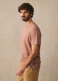 T-Shirt Kenneth - Vieux Rose — view 4