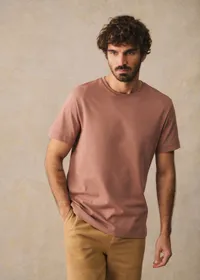 T-Shirt Kenneth - Vieux Rose — view 5