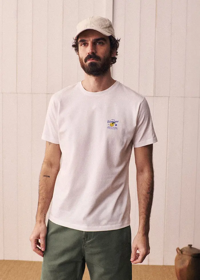 T-Shirt Limone - Blanc