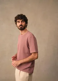 T-Shirt Loise - Rose Ancien — view 3