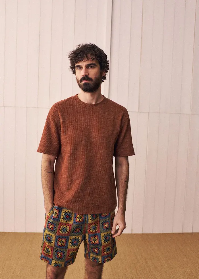 T-Shirt Mael - Rouille