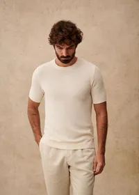 T-Shirt Maille Simeone - Blanc — view 2