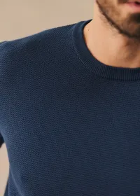T-Shirt Maille Simeone - Marine — view 5