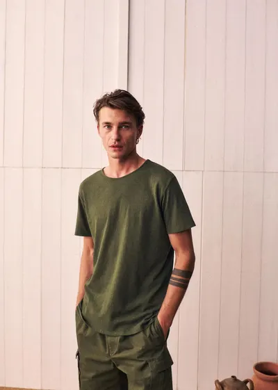 T-Shirt Martin - Kaki Foncé
