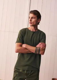 T-Shirt Martin - Kaki Foncé — view 3