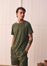 T-Shirt Martin - Kaki Foncé — view 4