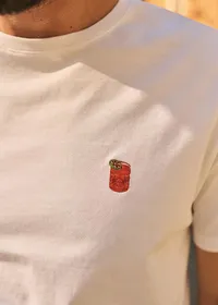 T-Shirt Orangeade - Blanc — view 2