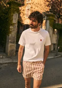 T-Shirt Orangeade - Blanc — view 3
