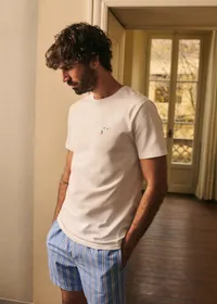 T-Shirt Ski Nautique - Blanc — view 5