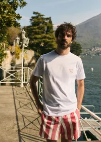 T-Shirt Societa Nautica - Blanc — view 2