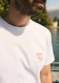 T-Shirt Societa Nautica - Blanc — view 3