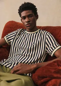 T-Shirt Waller Amour Club - Marine / Écru — view 2