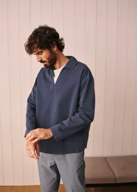 Tunique Liam - Marine Délavé — view 5