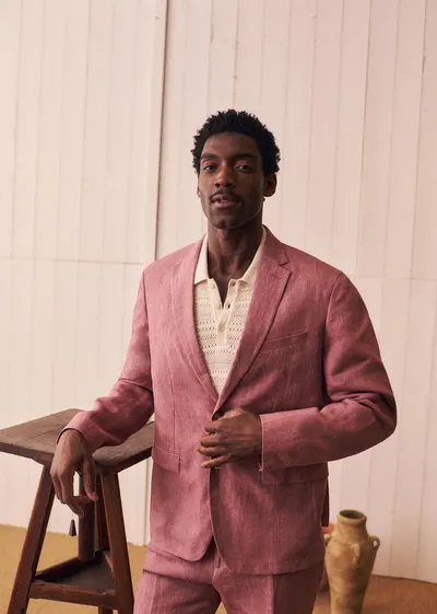 Veste Deon - Rose Chiné