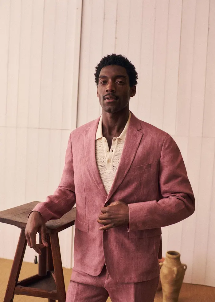 Veste Deon - Rose Chiné
