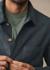 Veste Devon - Bleu Acier — view 4