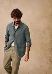 Veste Irwin - Bleu Acier — view 4