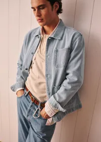 Veste Jaxon - Denim Délavé — view 4