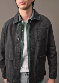 Veste Jaxon - Gris délavé — view 2