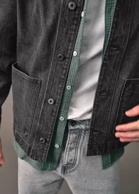 Veste Jaxon - Gris délavé — view 3