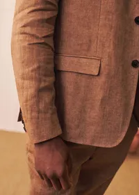 Veste Terence - Camel Chiné — view 3