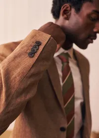 Veste Terence - Camel Chiné — view 4