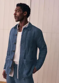 Veste Will Lin - Bleu Chiné — view 2