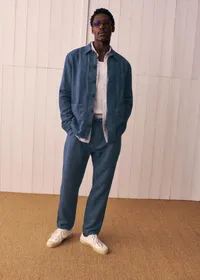 Veste Will Lin - Bleu Chiné — view 4