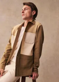 Veste Will Patchwork - Camel — view 2
