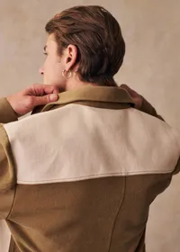 Veste Will Patchwork - Camel — view 3