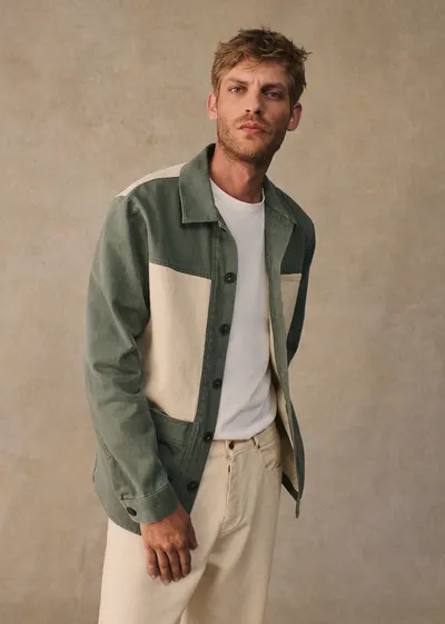 Veste Will Patchwork - Vert