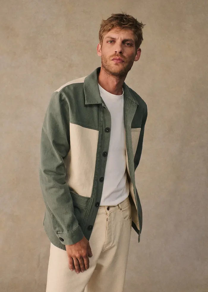Veste Will Patchwork - Vert