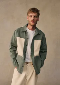 Veste Will Patchwork - Vert — view 5