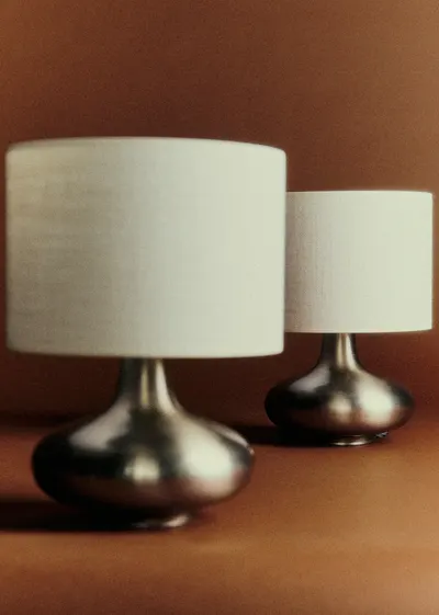 Paire de lampes à poser vintage chromé - Chrome