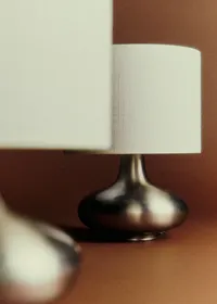 Paire de lampes à poser vintage chromé - Chrome — view 3
