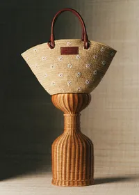 Panier Justine - Broderie Marguerites — view 3