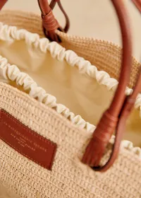 Panier Justine - Raphia Naturel — view 4
