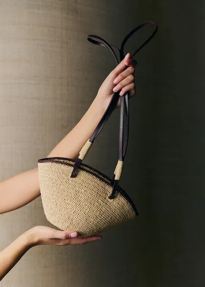 Panier Mini Maia - Raphia Naturel