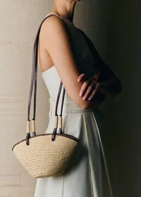 Panier Mini Maia - Raphia Naturel — view 4