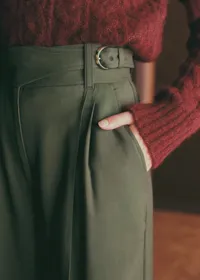 Pantalon Aldo - Kaki Foncé — view 3
