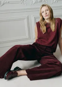 Pantalon ARI - Bordeaux — view 3
