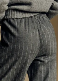 Pantalon Bruce - Rayures Tennis Grise — view 2